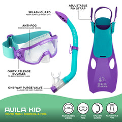 AVILA KID SNORKEL SET