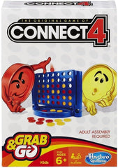 Connect 4 game box with characters and Hasbro Gaming logo