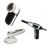 Three medical devices on a white background