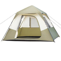 6 Person Camping Tent with Rainfly & Carry Bag - 60 Second Set Up