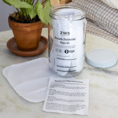 Reusable Disinfectant Wipes - DIY Kit