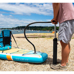 Orange 10’6 Rambler Inflatable SUP/Kayak 2-in-1 Kit with Seat & Paddle