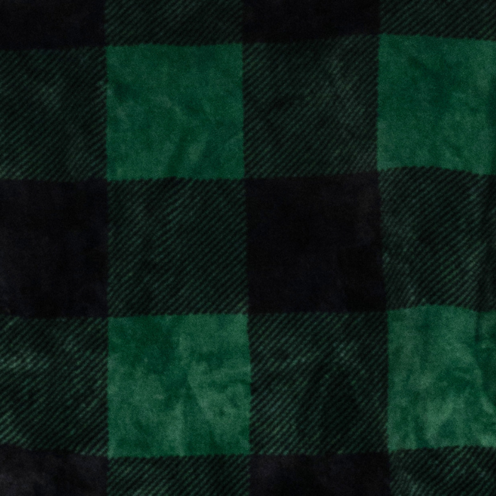 Green and black checkered pattern