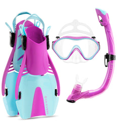 MANTA KIDS SNORKEL SET