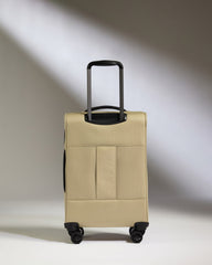 Lightest Expandable Carry-on Luggage in Sand - Soft Stripe 2.0