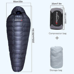 Goose Down Winter Sleeping Bag